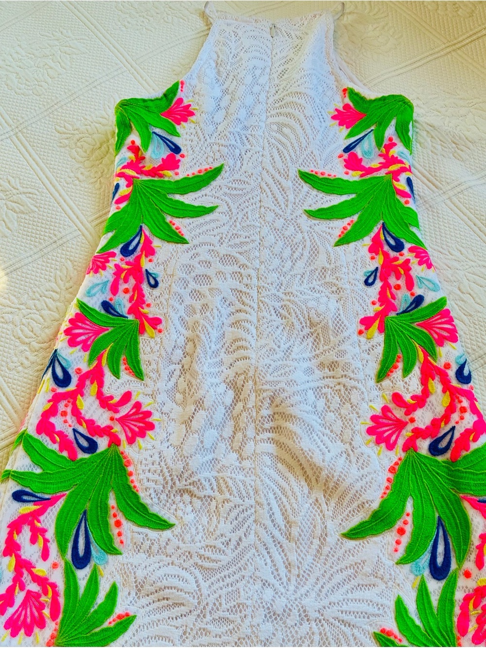 Lilly Pulitzer Pearl Lace Dress, 00 - Picture 8 of 8